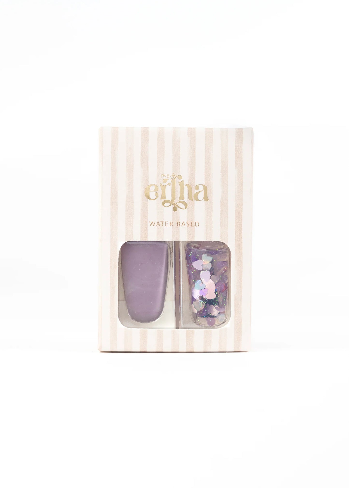 Bērnu nagu laka, Kids Nail Polish, Lavender Love, 2 gab, Mrs.Ertha, ER1406