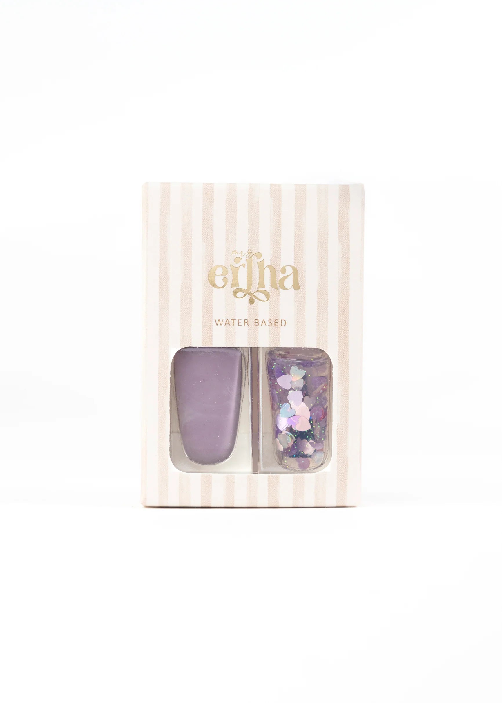 Bērnu nagu laka, Kids Nail Polish, Lavender Love, 2 gab, Mrs.Ertha, ER1406