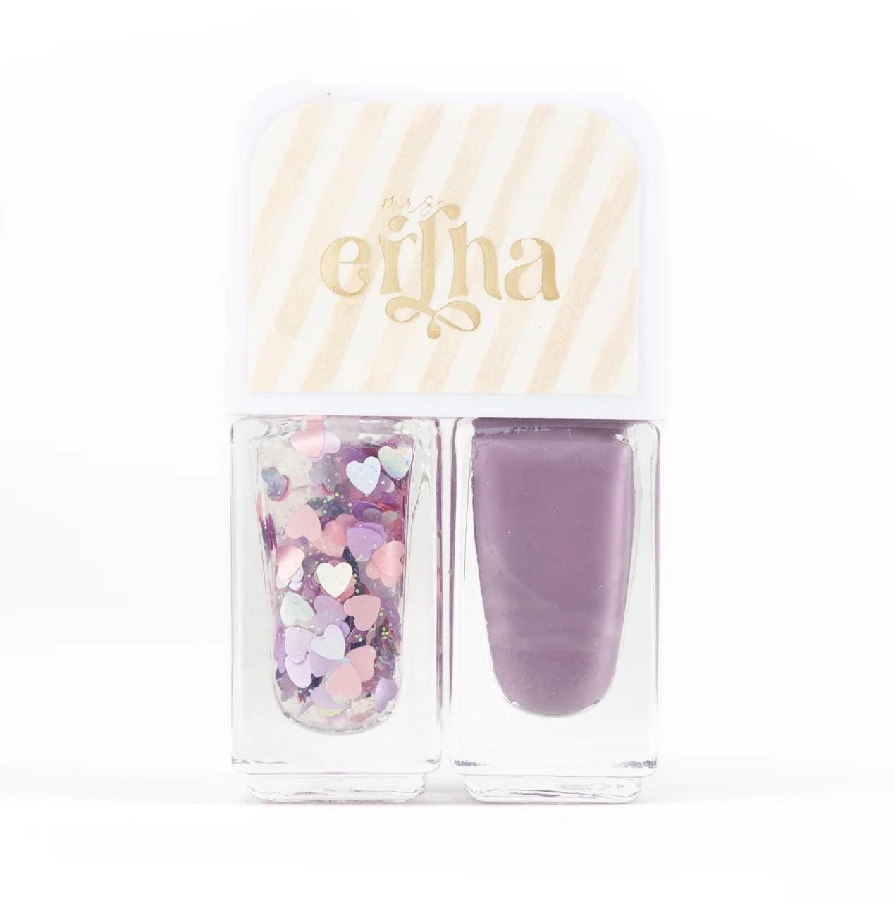 Bērnu nagu laka, Kids Nail Polish, Lavender Love, 2 gab, Mrs.Ertha, ER1406