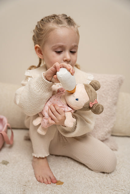 Leļļu mazulis, Baby Doll Rosa, Little Pink Flowers, Little Dutch, LD4553