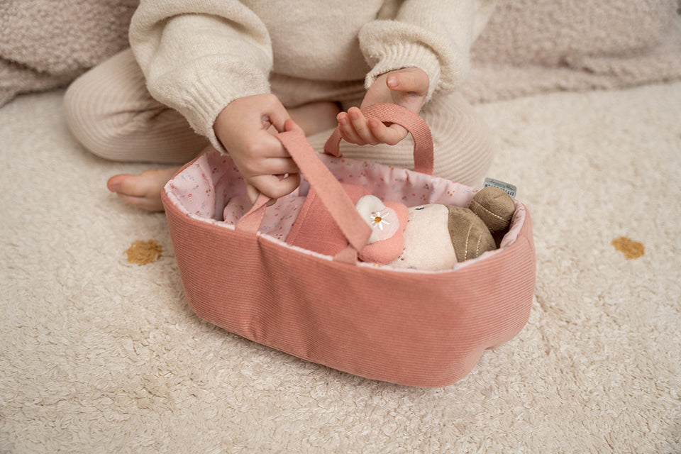 Leļļu mazulis, Baby Doll Rosa, Little Pink Flowers, Little Dutch, LD4553