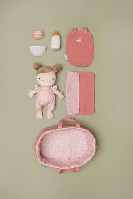 Leļļu mazulis, Baby Doll Rosa, Little Pink Flowers, Little Dutch, LD4553