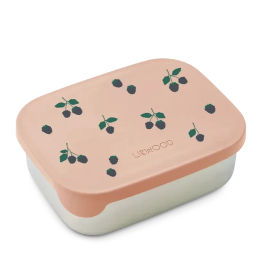 Bērnu pusdienu kārba Arthur Printed Lunchbox, Berry / Pale Tuscany, Liewood