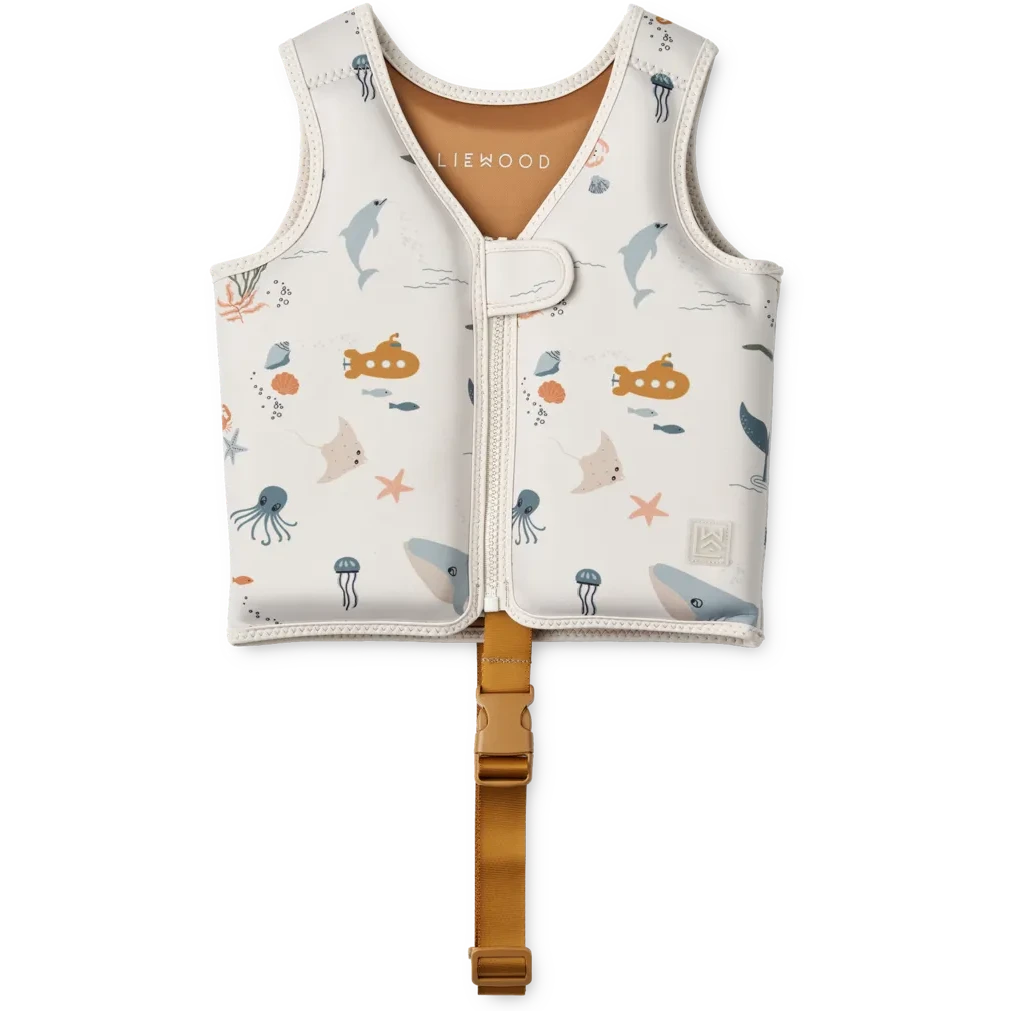 Peldveste bērniem Dove Swim Vest, Sea Creature, Liewood, LW19588