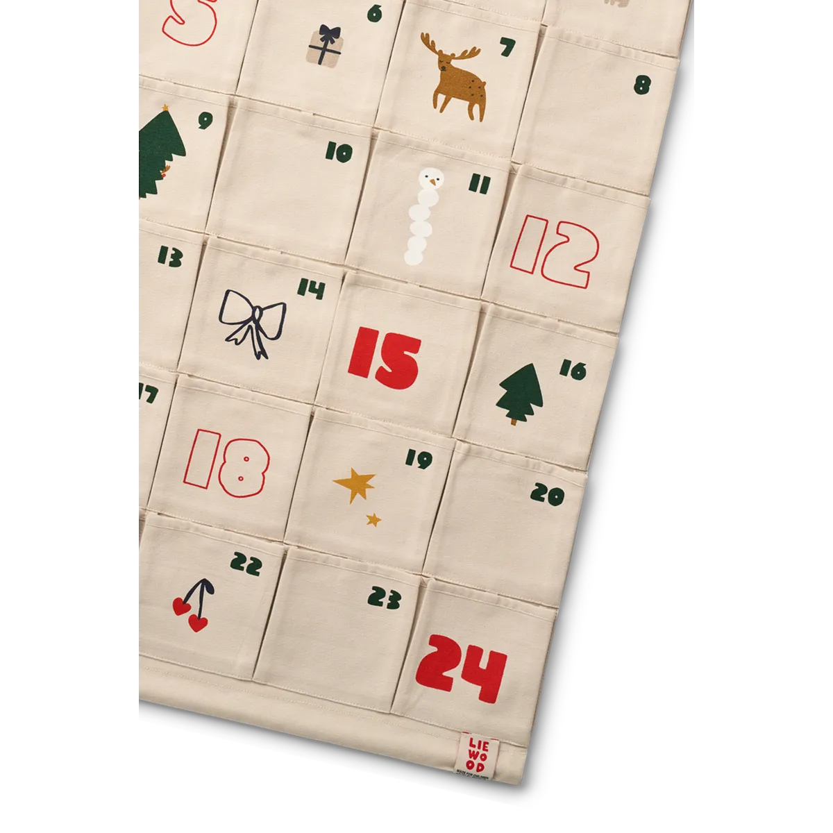Ziemassvētku adventes kalendārs, Babbo Christmas Gift Calendar, Liewood, LW14987-2557