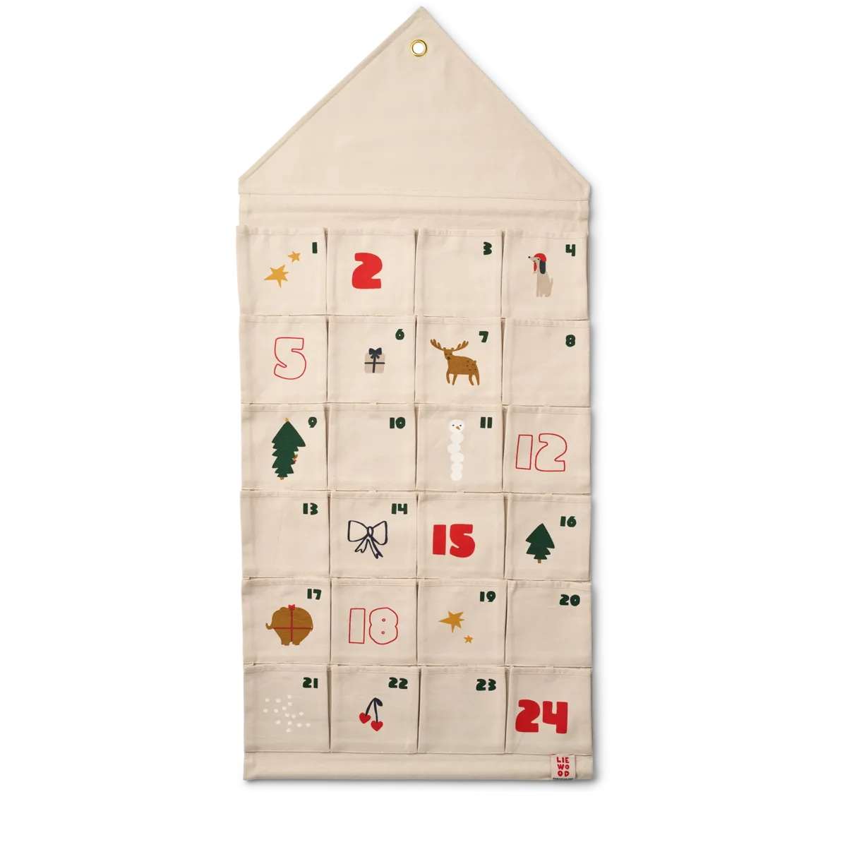 Ziemassvētku adventes kalendārs, Babbo Christmas Gift Calendar, Liewood, LW14987-2557