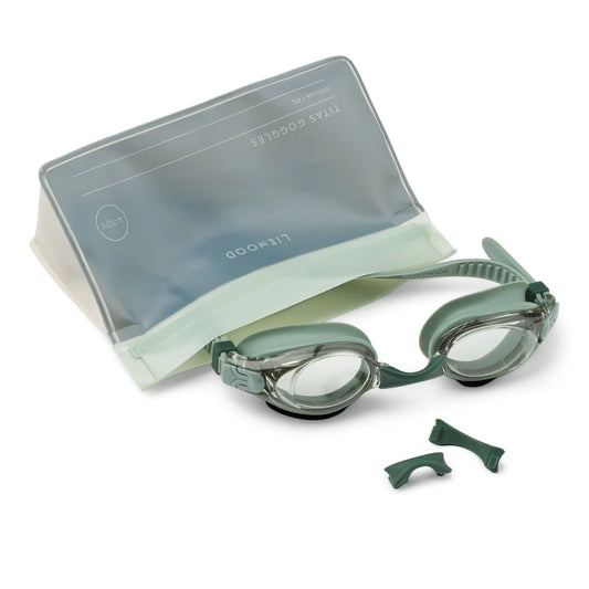 Peldbrilles bērniem Titas swim goggles, Peppermint/Garden green, Liewood, LW19026
