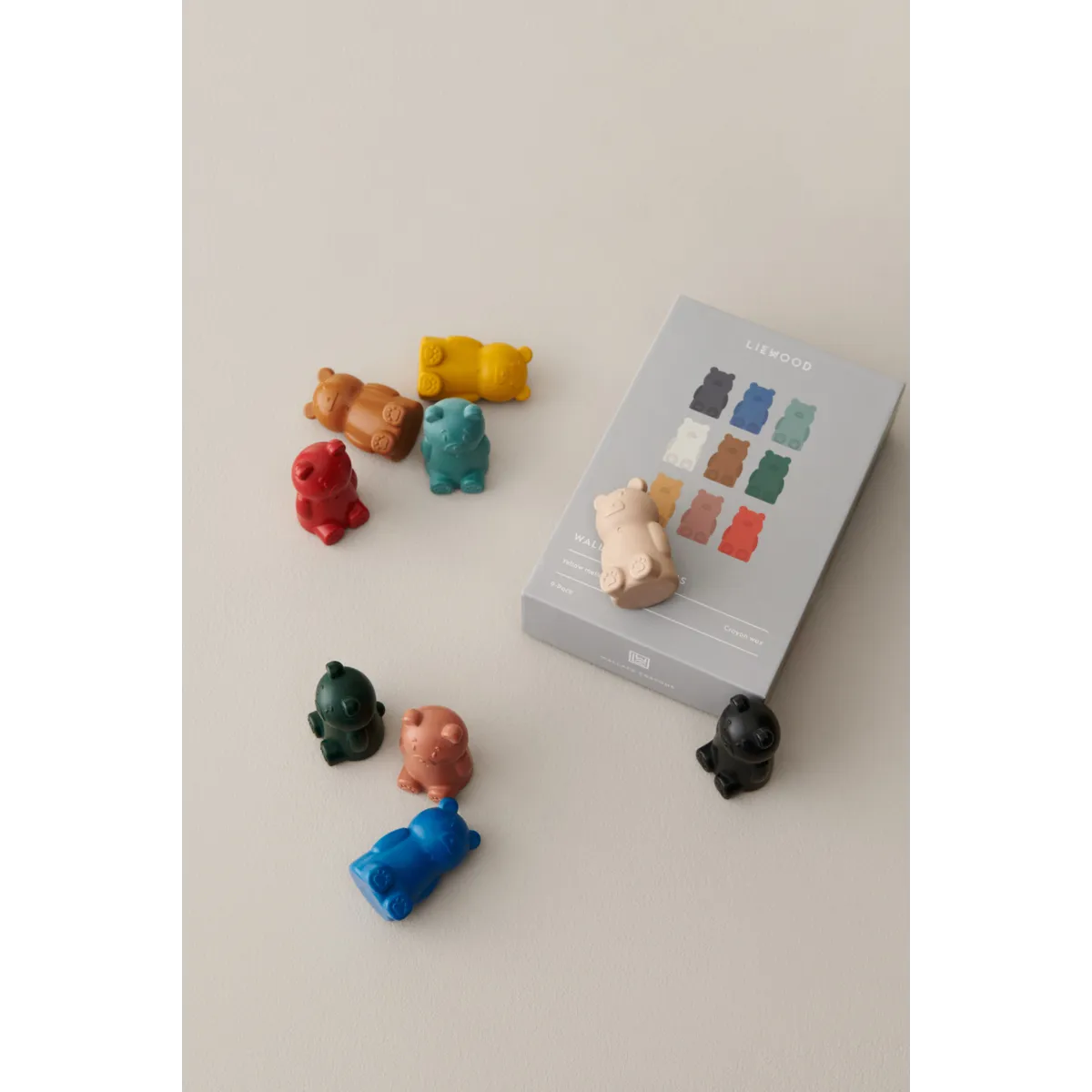 Krītiņi, Wallace Crayons 9-Pack, Liewood