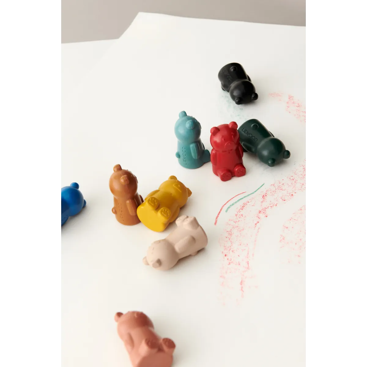  Krītiņi, Wallace Crayons 9-Pack, Liewood