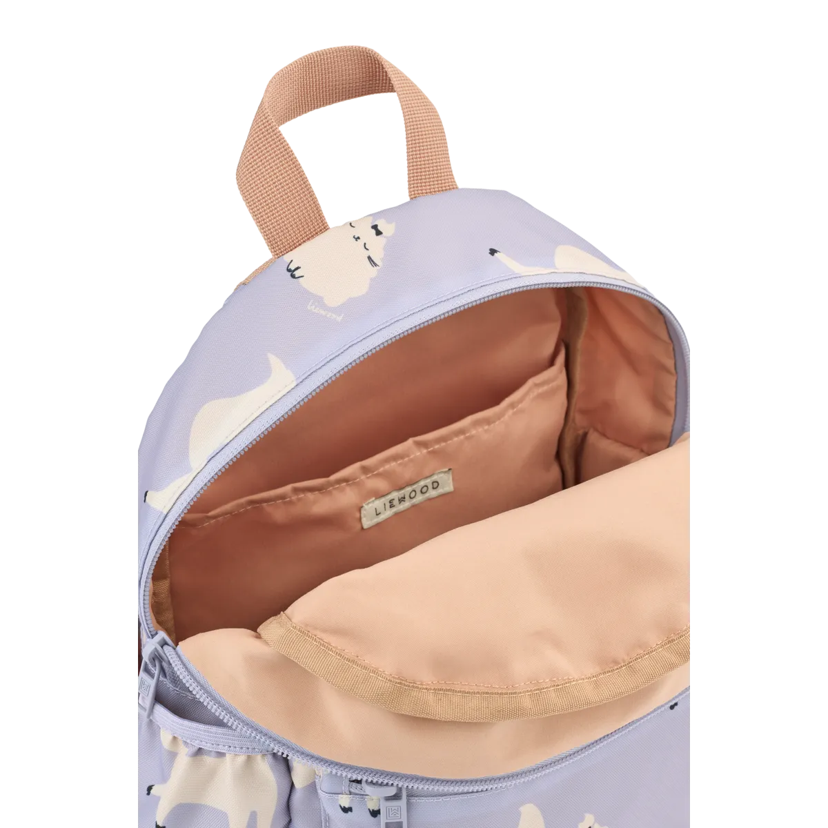 Bērnu mugursoma, Andreas Backpack Cat / Warm lilac, Liewood, LW19643
