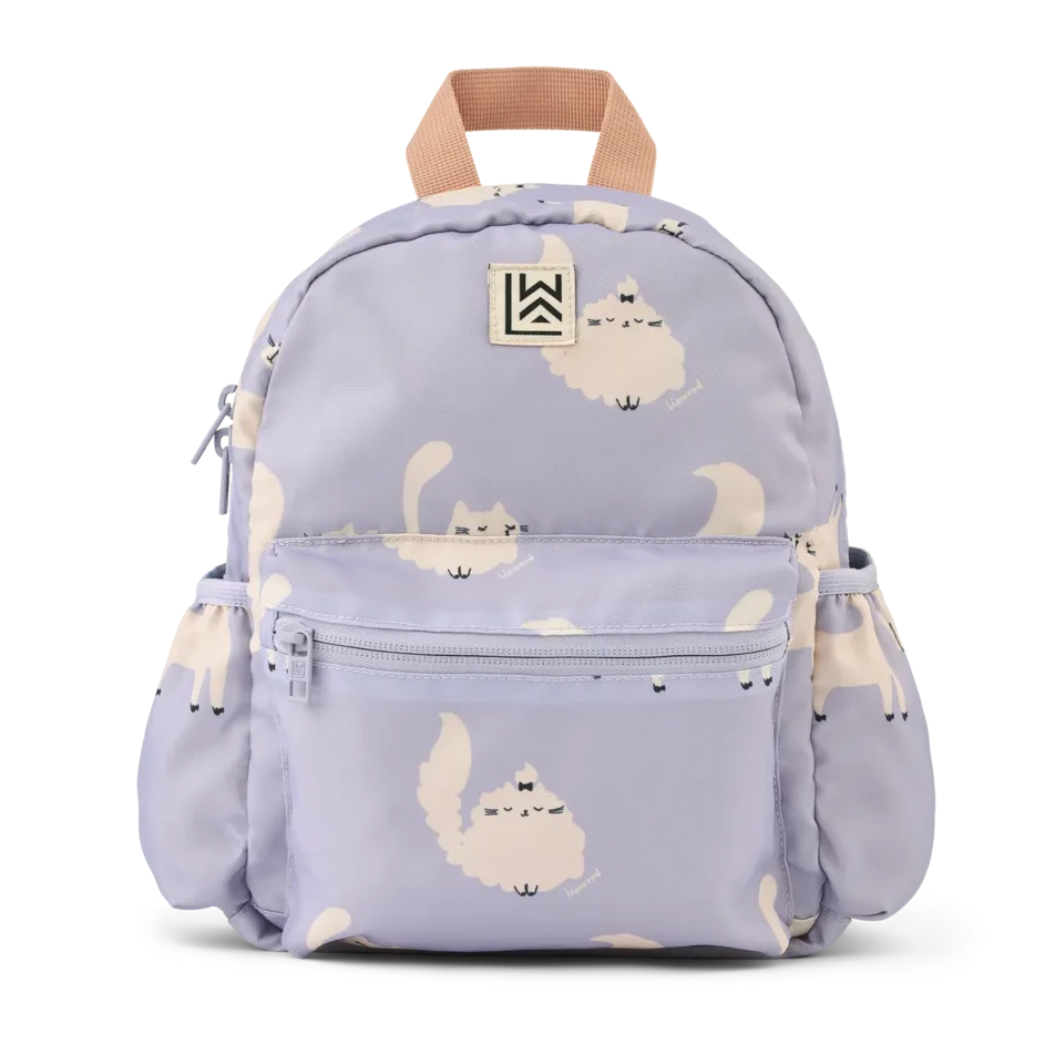 Bērnu mugursoma, Andreas Backpack Cat / Warm lilac, Liewood, LW19643