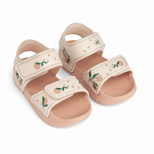 Bērnu sandales Blumer Sandals, Peach / Sea shell, Liewood