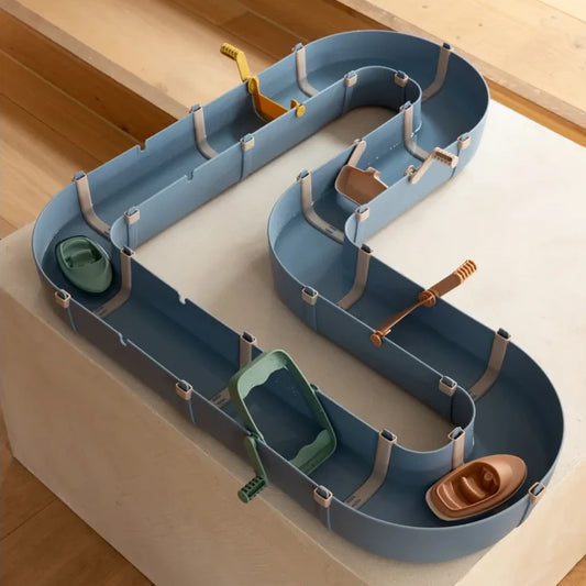 Ūdens rotaļlieta Cassian Waterway, Beach Blue, zils, Liewood, LW20541