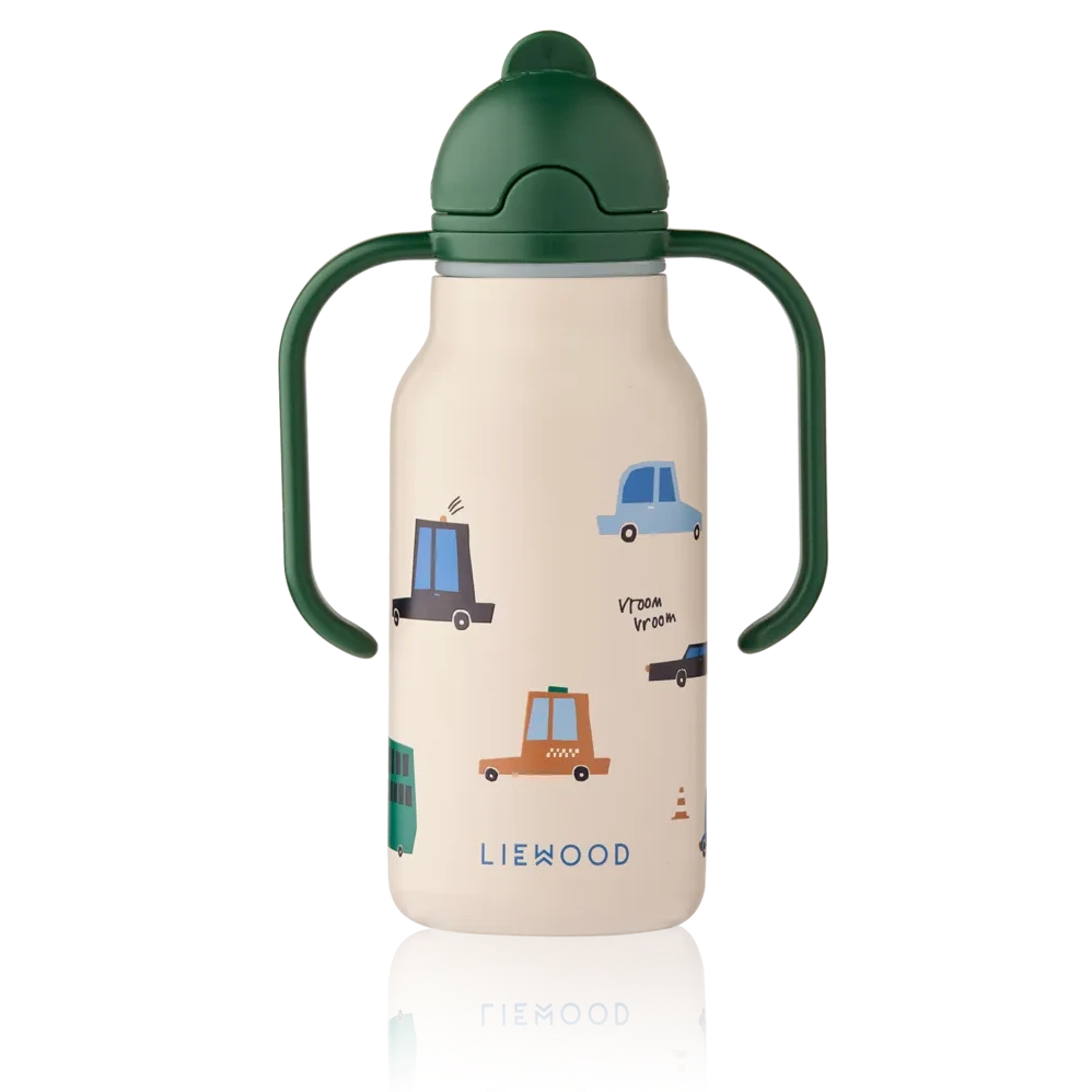 Bērnu ūdens pudele Kimmie, Cars / Sandy Water Bottle, 250ml, Liewood