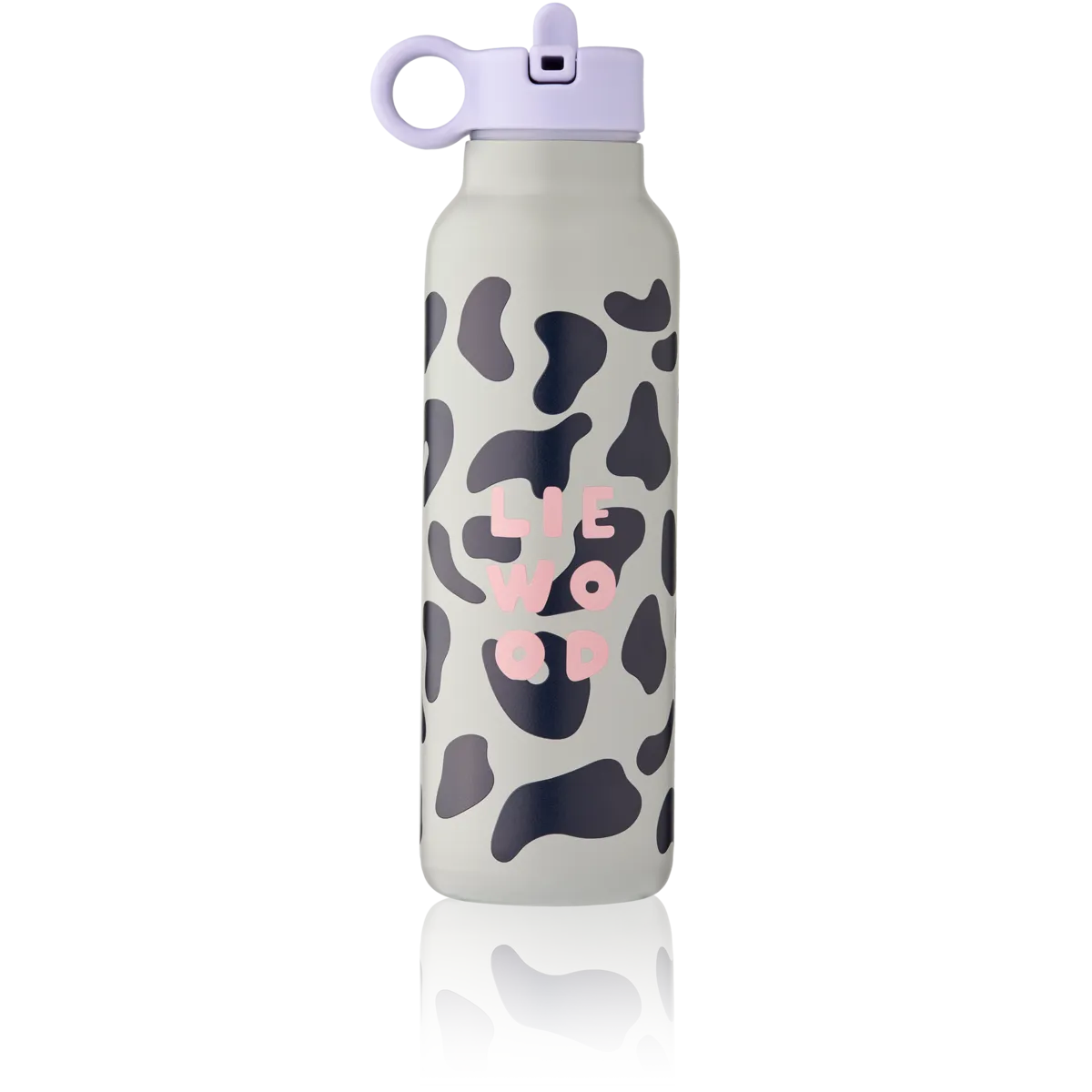 Bērnu ūdens pudele Falk Water Bottle, Mega Leo Mist, 500ml, Liewood, LW19616