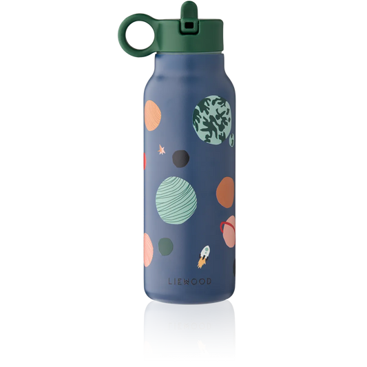 Bērnu ūdens pudele Falk Water Bottle, Universe 350ml, Liewood, LW19617