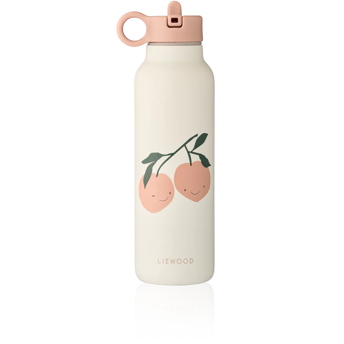 Bērnu ūdens pudele Falk Water Bottle, Peach Me, 500ml, Liewood
