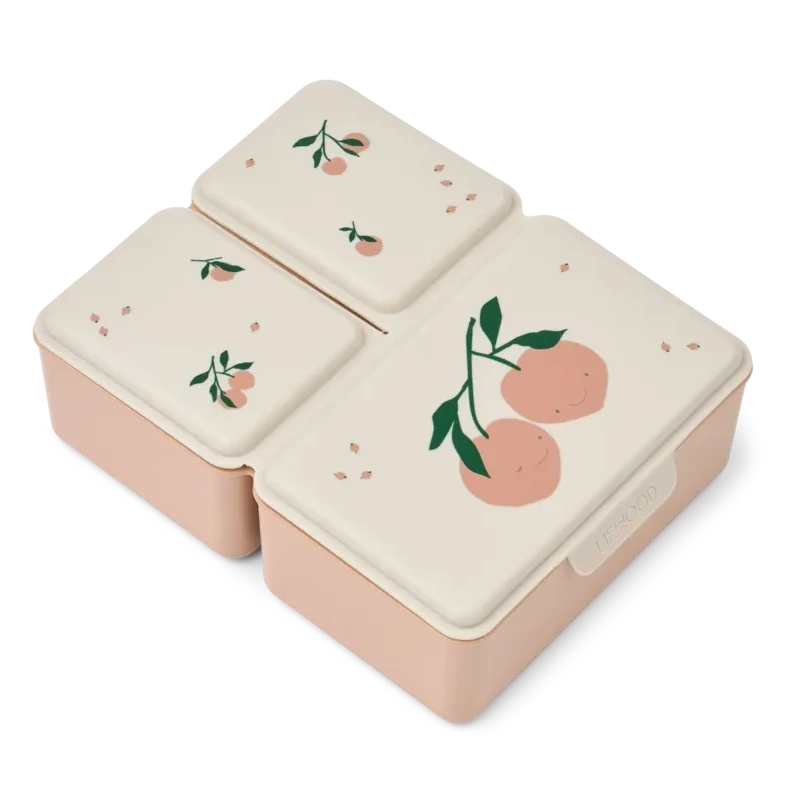 Pusdienu kārba Driss Lunchbox, Peach me/Sea shell Liewood, LW19266-2522