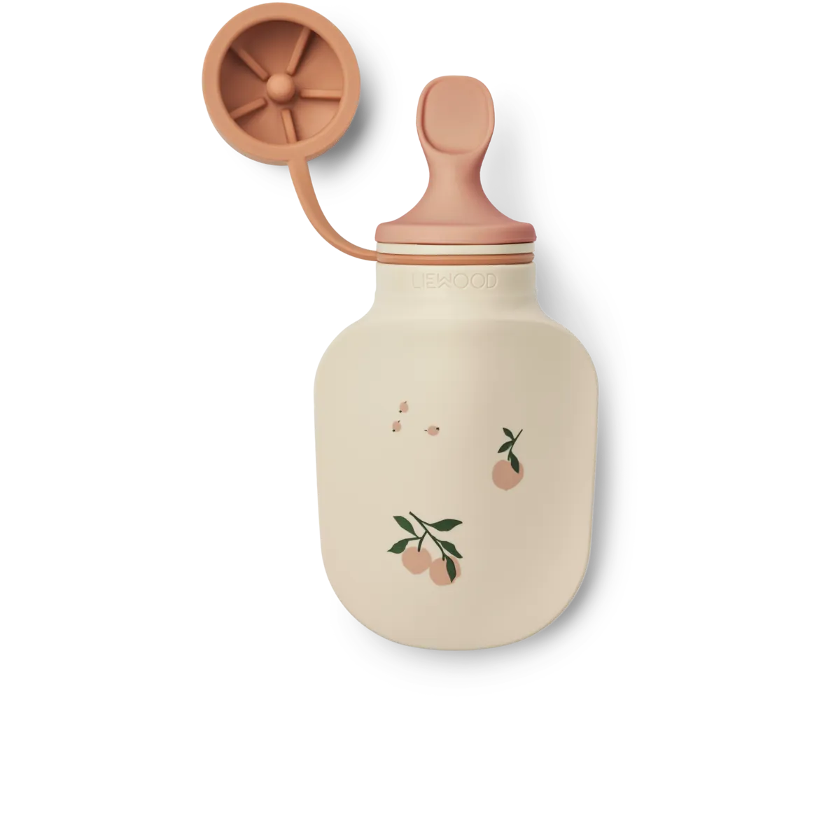 Smūtiju pudelītes, Lizzie Smoothie Bottles, 2gab, Peach / Sea shell, Liewood, LW19847-1579