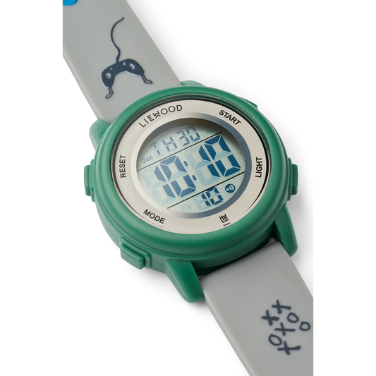 Bērnu rokas pulkstenis - Sussi Wrist Watch, Play/Dusty Peppermint, Liewood, LW19819