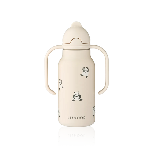 Bērnu ūdens pudele Kimmie, Mini Panda / Sandy Bottle, 250ml, Liewood, LW19618-2610
