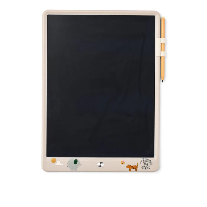 Zīmēšanas tāfele, Zora Magic Drawing Board, Around the World, 31cm, Liewood, LW20704