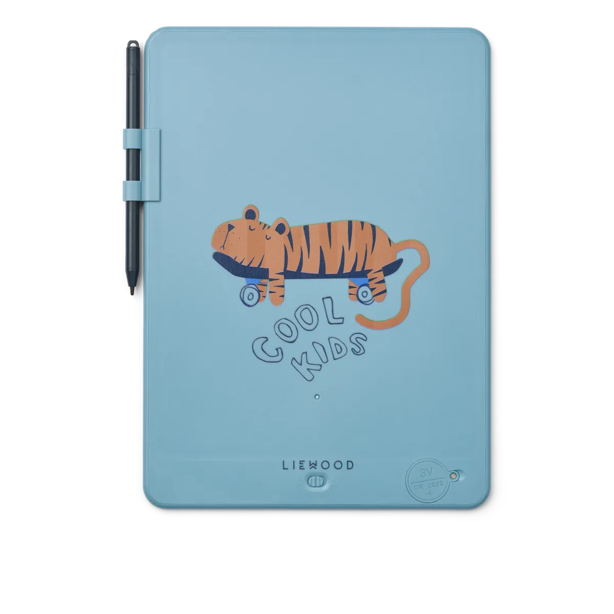 Zīmēšanas tāfele, Zora Magic Drawing Board, Tiger / Beach Blue, 25cm, Liewood, LW18613-2642