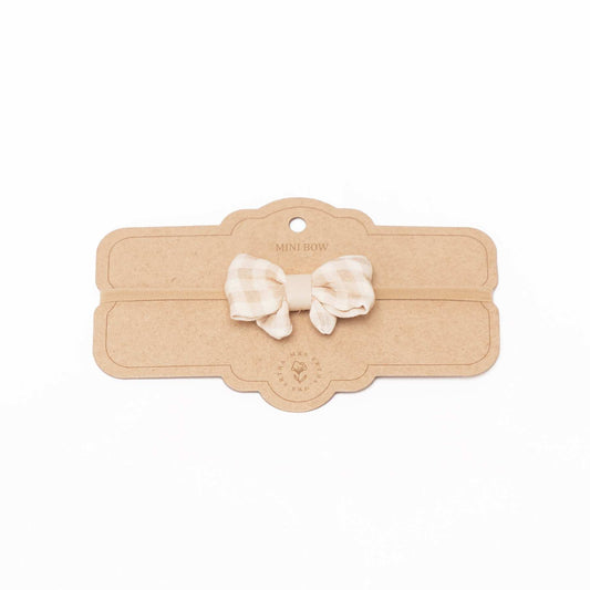 Galvas bante mazuļiem, Little Bow Headband Soft Squares, Mrs.Ertha