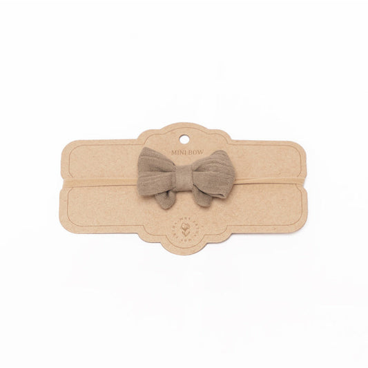 Galvas bante mazuļiem, Little Bow Headband Olive, Mrs.Ertha