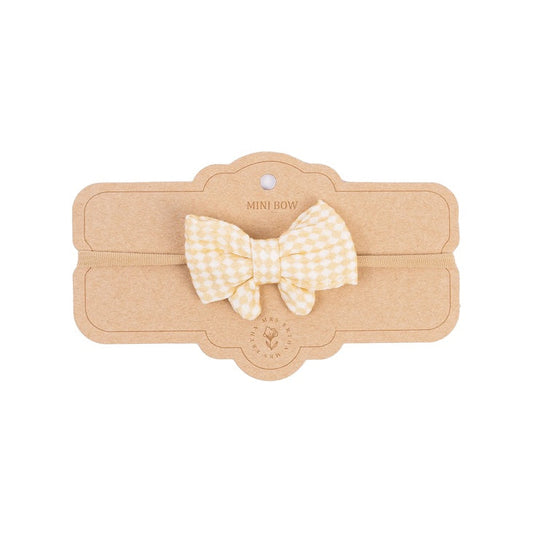 Galvas bante mazuļiem, Little Bow Headband Speckled Diamond, Mrs.Ertha