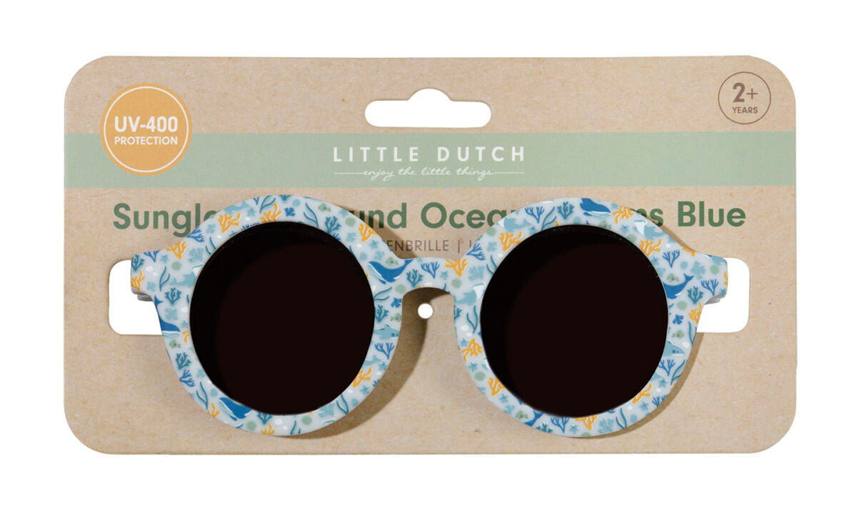 Bērnu saulesbrilles Round Ocean Dreams Blue, Kids sunglasses, Little Dutch, LD125797