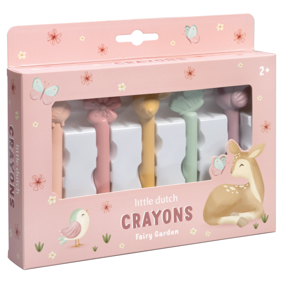 Krītiņi Fairy Garden, Wax Crayons, Little Dutch