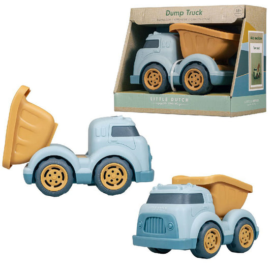 Pludmales smilšu auto Ocean Dreams Blue, Dump Truck, Little Dutch, LD2012518