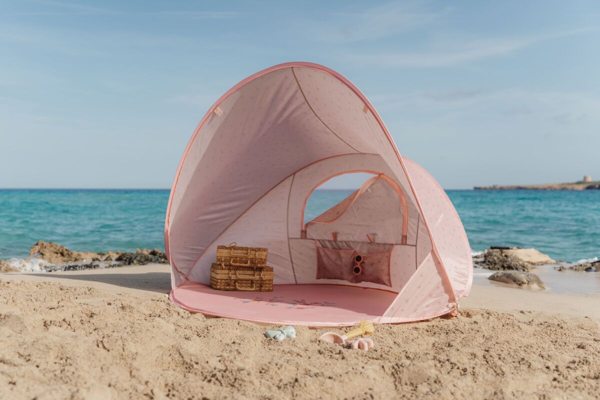 Pludmales Telts Ocean Dreams Pink Pop up Beach Tent Little Dutch pludmales-telts-ocean-dreams-pink-pop-up-beach-tent-little-dutch