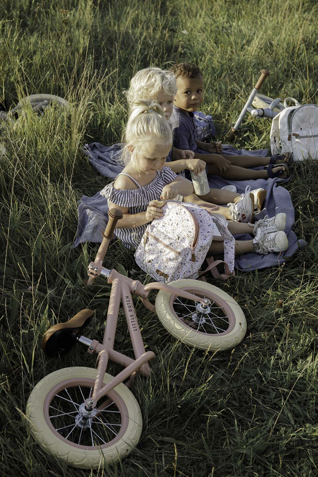 Little Dutch rozā līdzsvara bērnu skrejritenis, Balance Bike Matt Pink, 8000