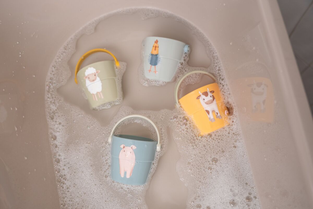 Vannas krūzītes Little Farm, Bath Cups, Little Dutch, LD2011244