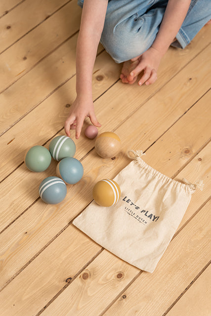 Koka bumbu mešanas spēle, Boules Balls game, Little Dutch, LD7112