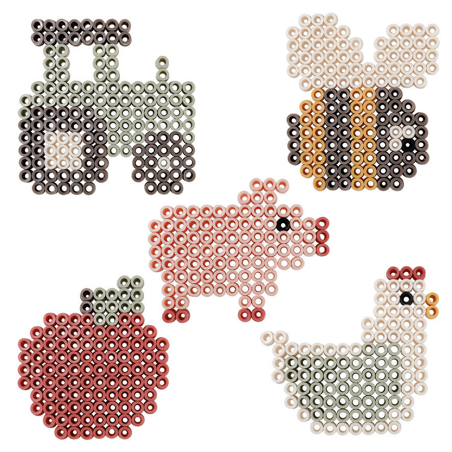 Gludināmās pērlītes Little Farm, Mega Ironing Beads, Little Dutch, Little Dutch, LD125674