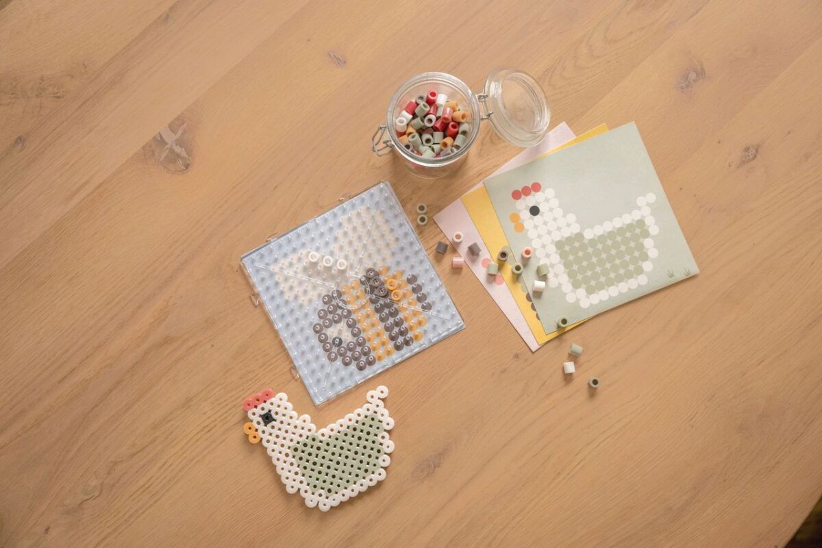 Gludināmās pērlītes Little Farm, Mega Ironing Beads, Little Dutch, Little Dutch, LD125674