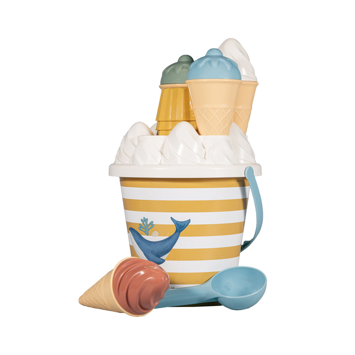 Pludmales rotaļlietas Saldējums, Ice Cream Beach Toys Ocean Dreams Blue, Little Dutch, LD2012315
