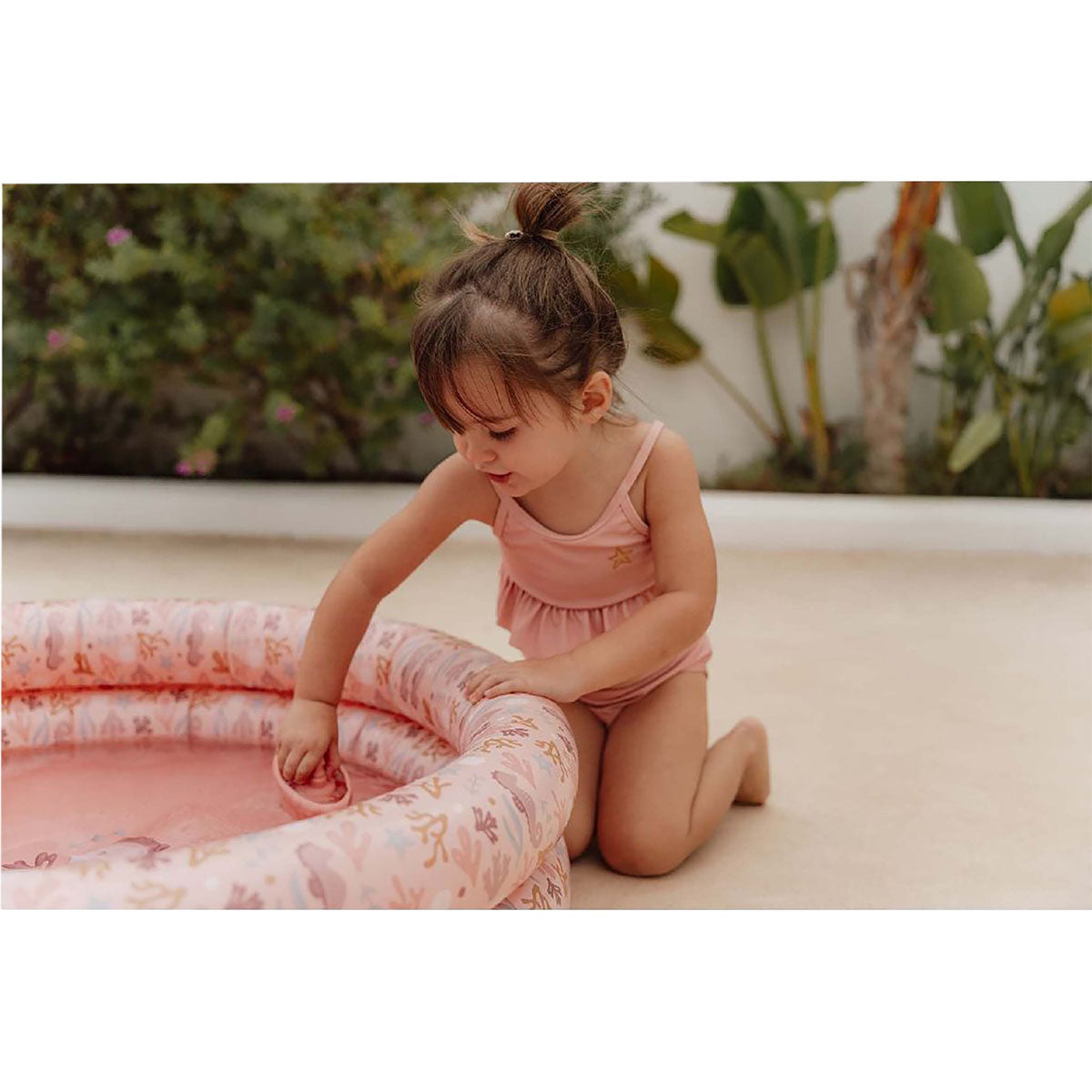 Piepūšamais bērnu baseins Ocean Dreams Pink, Pool 80cm Little Dutch, LD2012389