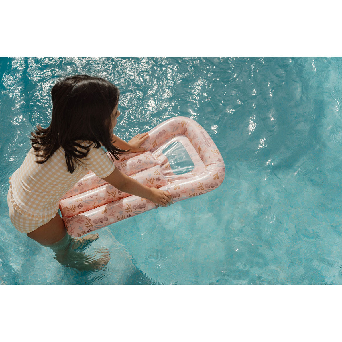Peldēšanas pūslis Ocean Dreams Pink, Lie on Float, Little Dutch, LD2012393