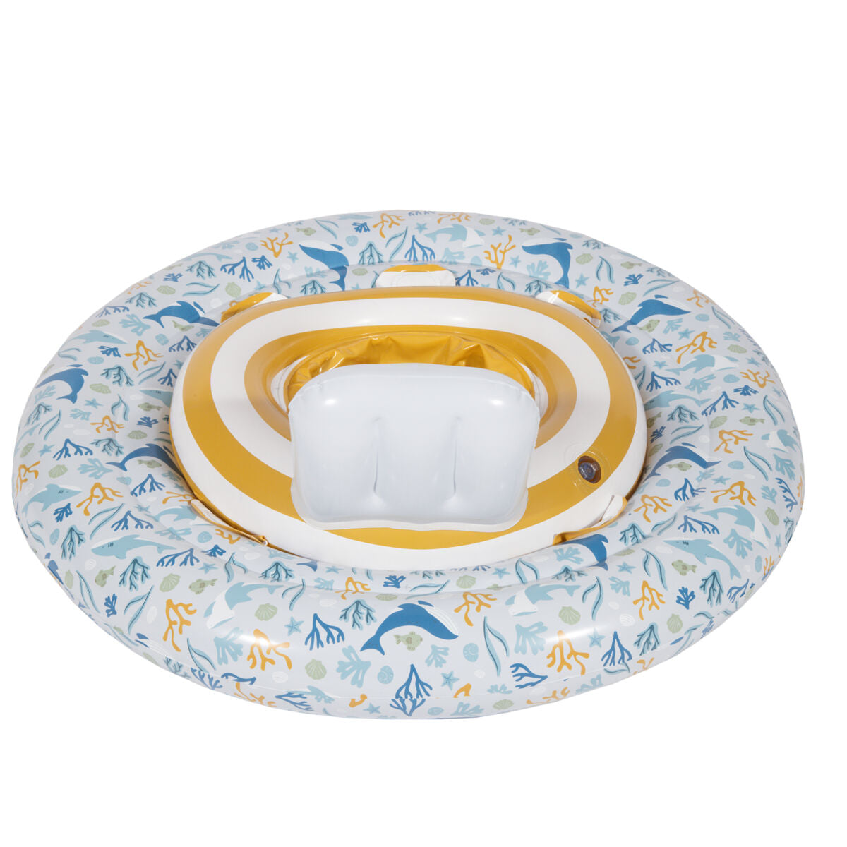 Peldriņķis mazulīšiem Ocean Dreams Blue, Swim Ring Babyfloat, Little Dutch, LD2012847