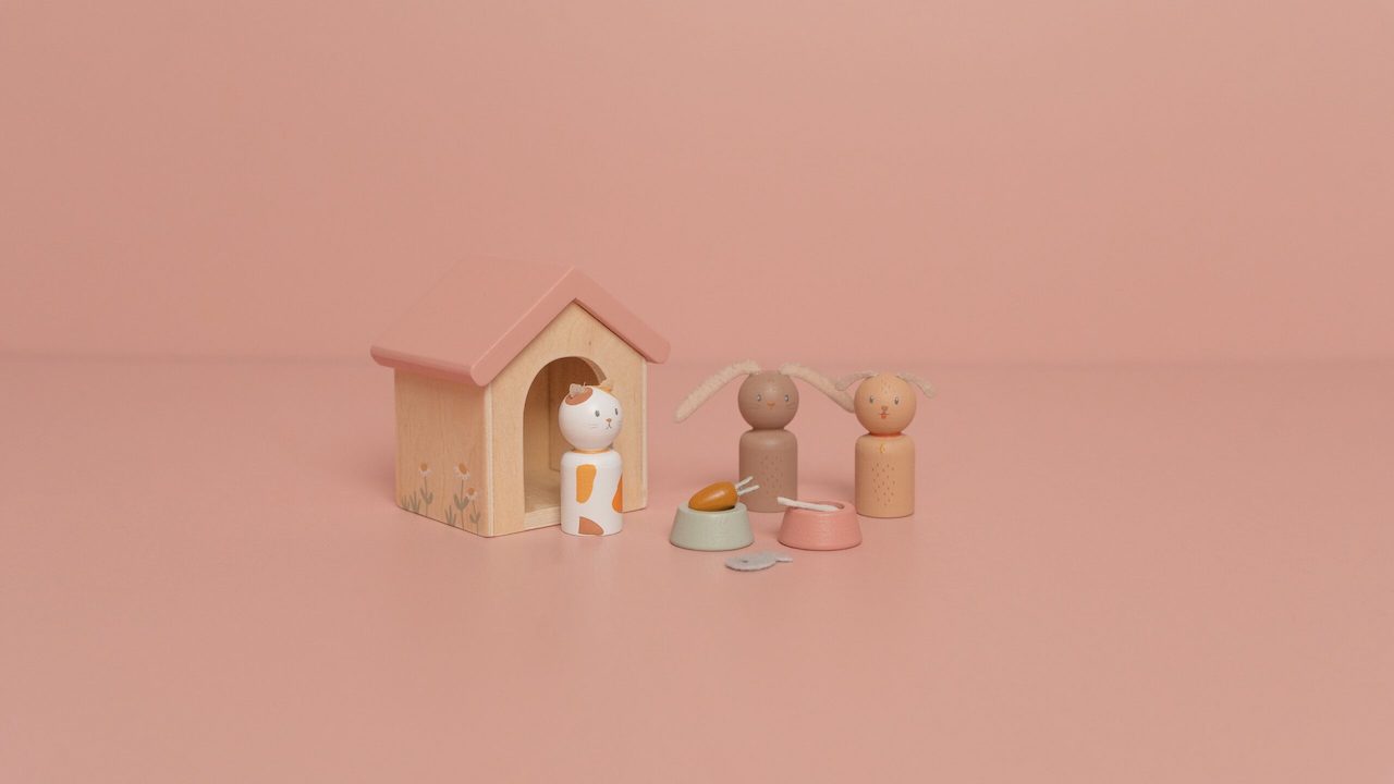 Leļļu mājas mājdzīvnieku komplekts, Doll's house Pets, Little Dutch, LD7120