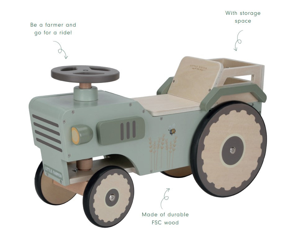 Stumjamais traktors Little Farm, Walking Tractor, Little Dutch, LD7155
