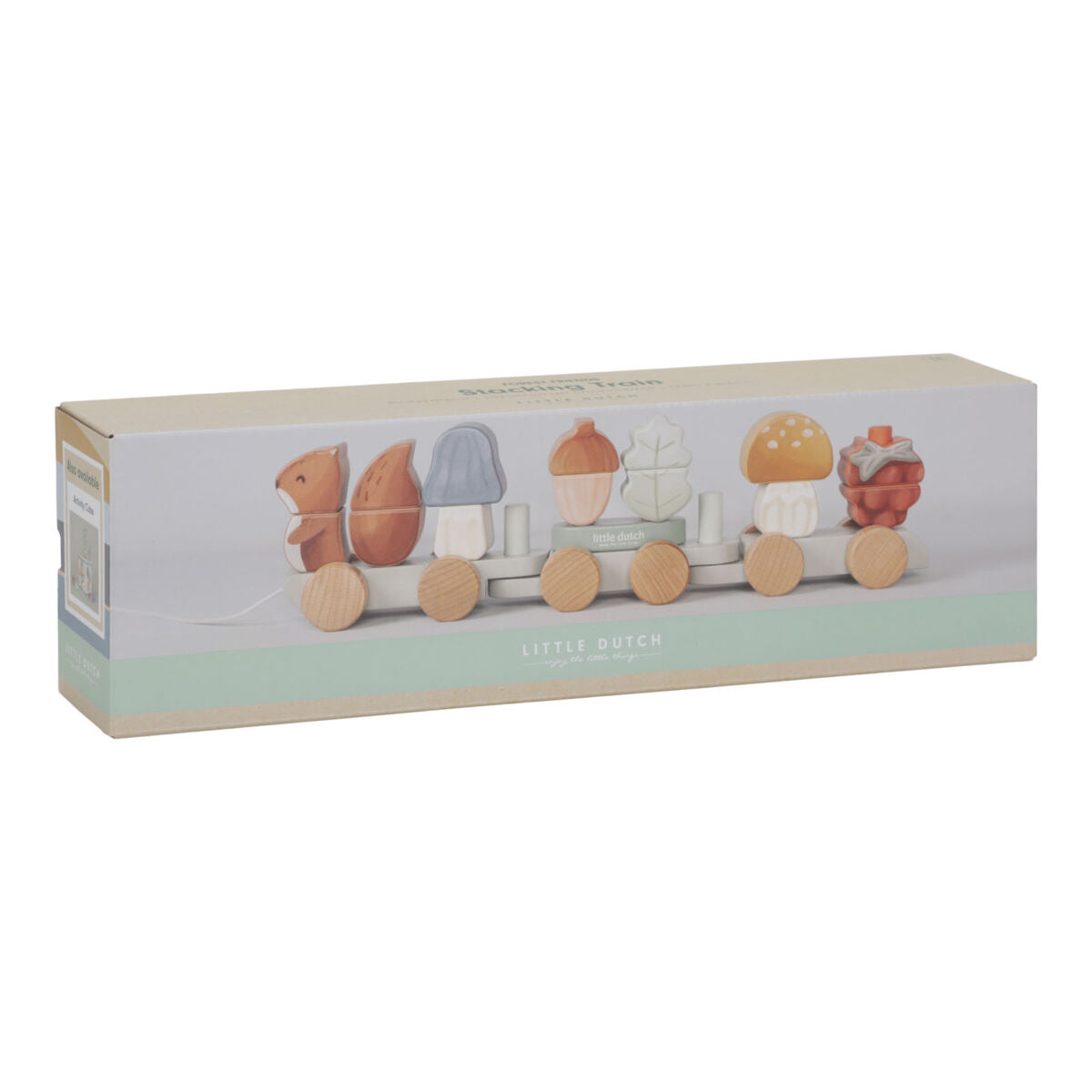 Koka vilciens Forest Friends, Stacking Train, Little Dutch, LD7235