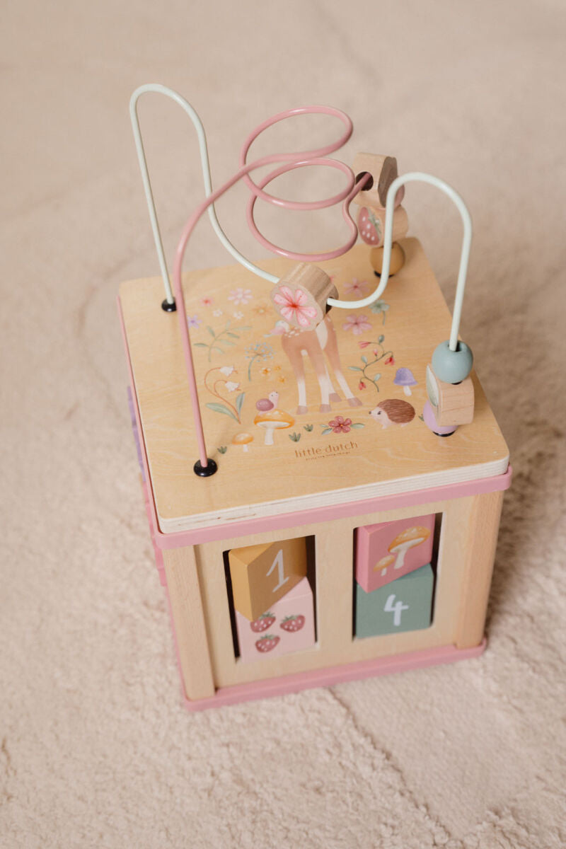 Aktivitāšu kubs Fairy Garden, Activity Cube, Little Dutch, LD7331