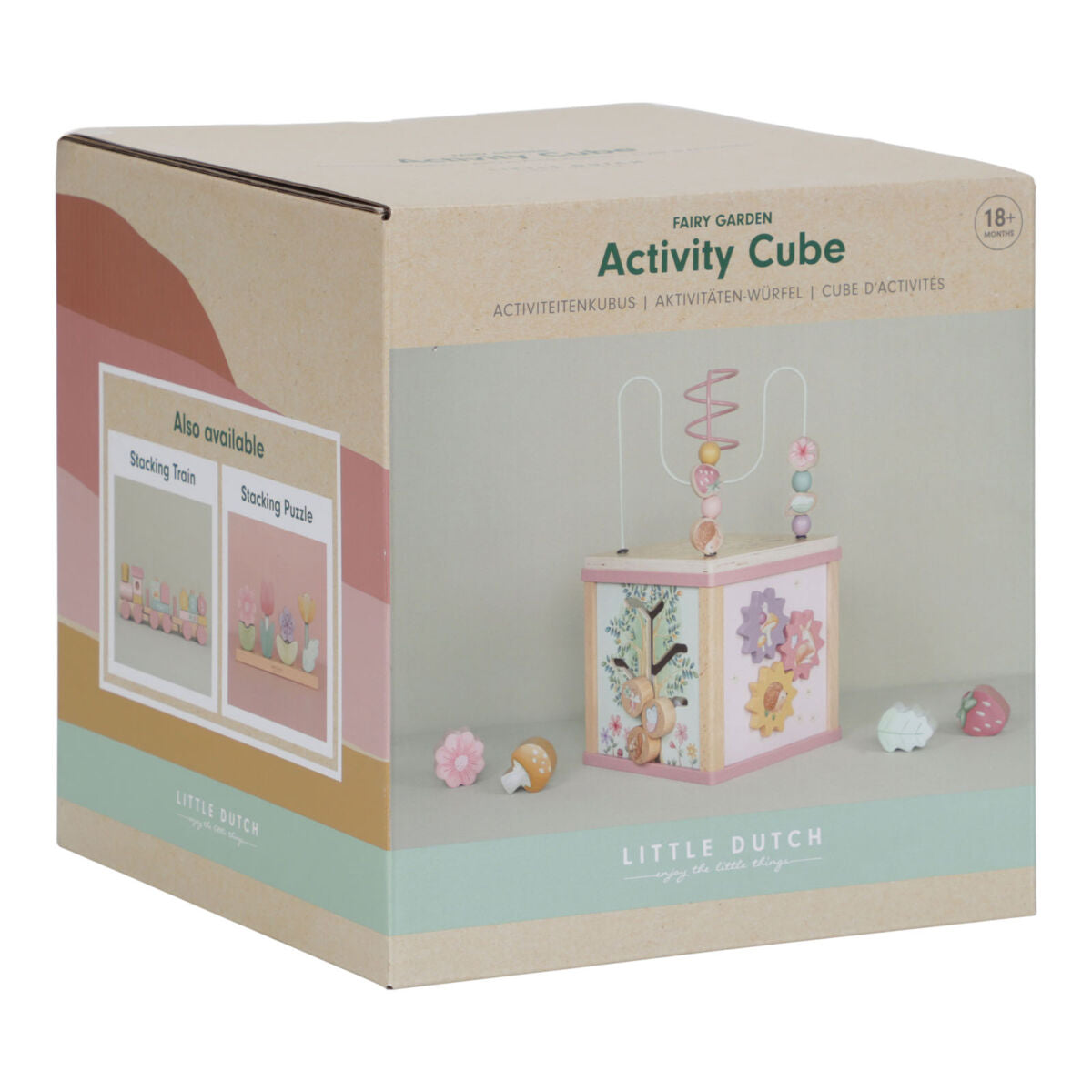 Aktivitāšu kubs Fairy Garden, Activity Cube, Little Dutch, LD7331