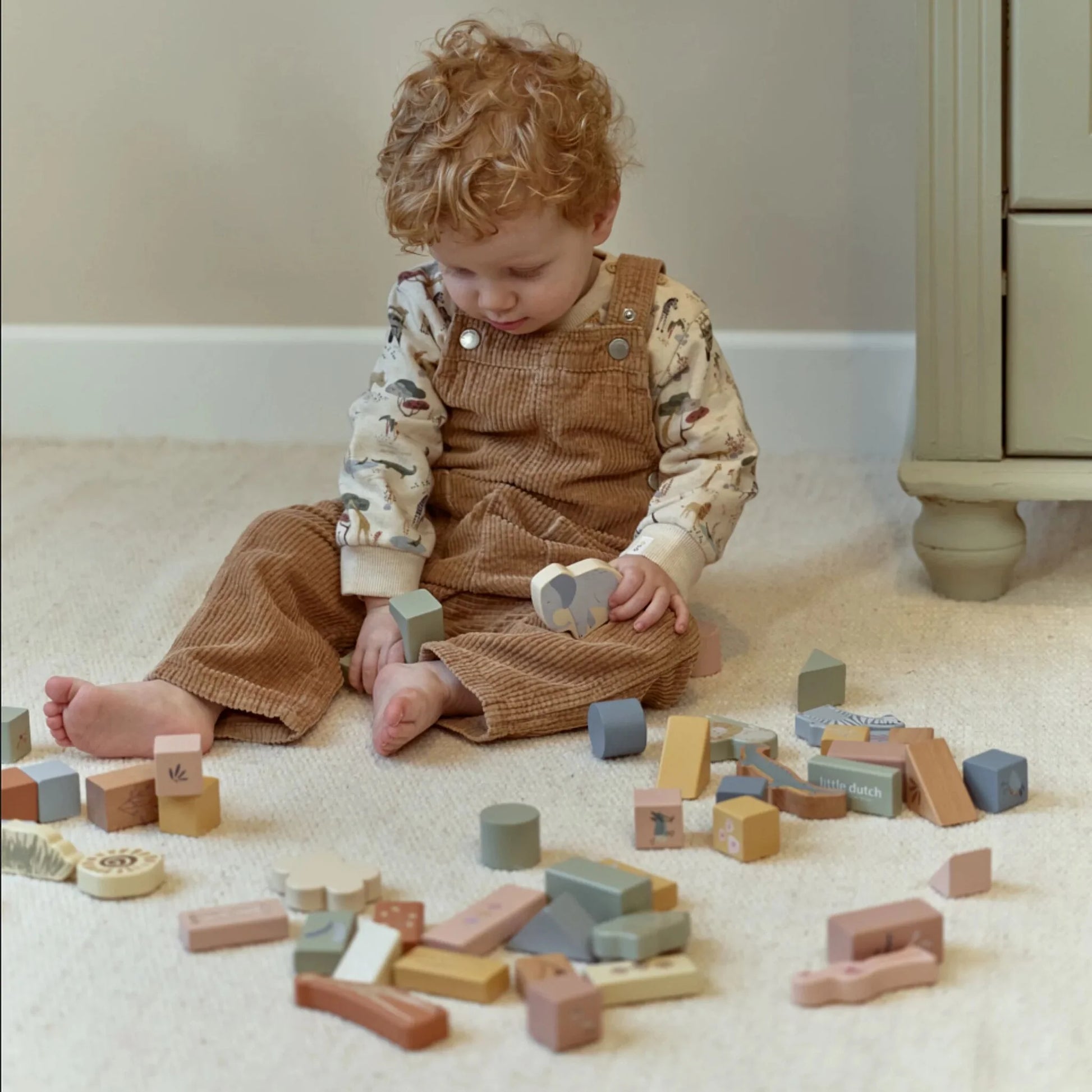 Koka kluči Safari Friends, Building Blocks, Little Dutch, LD7445