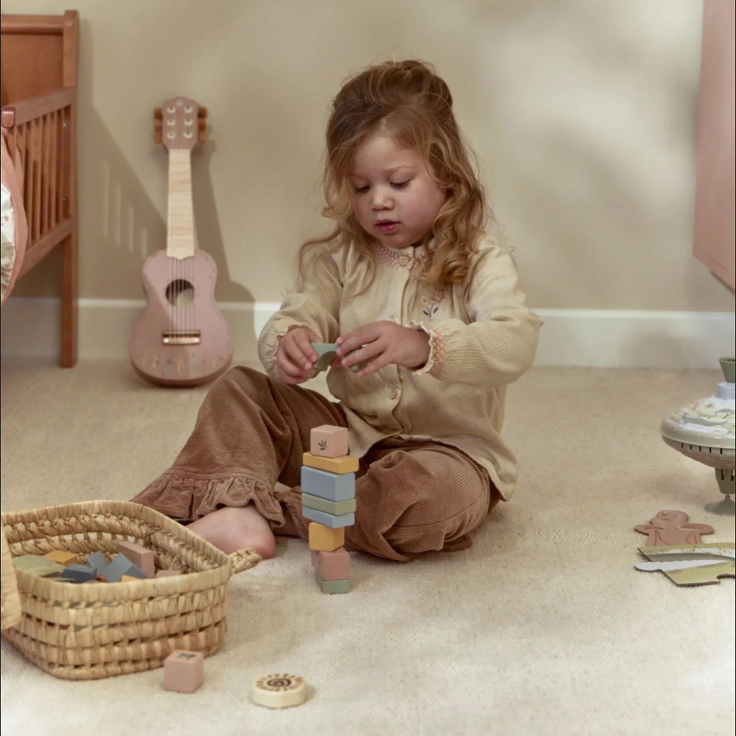 Koka kluči Safari Friends, Building Blocks, Little Dutch, LD7445